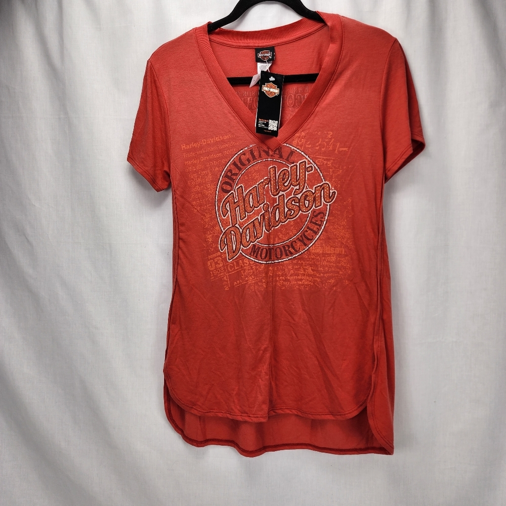 Harley-Davidson Short Sleeve Bling TShirt Women's Size Small NWT